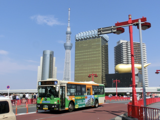 東京スカイツリー 直行バス シャトルバス 路線バス情報